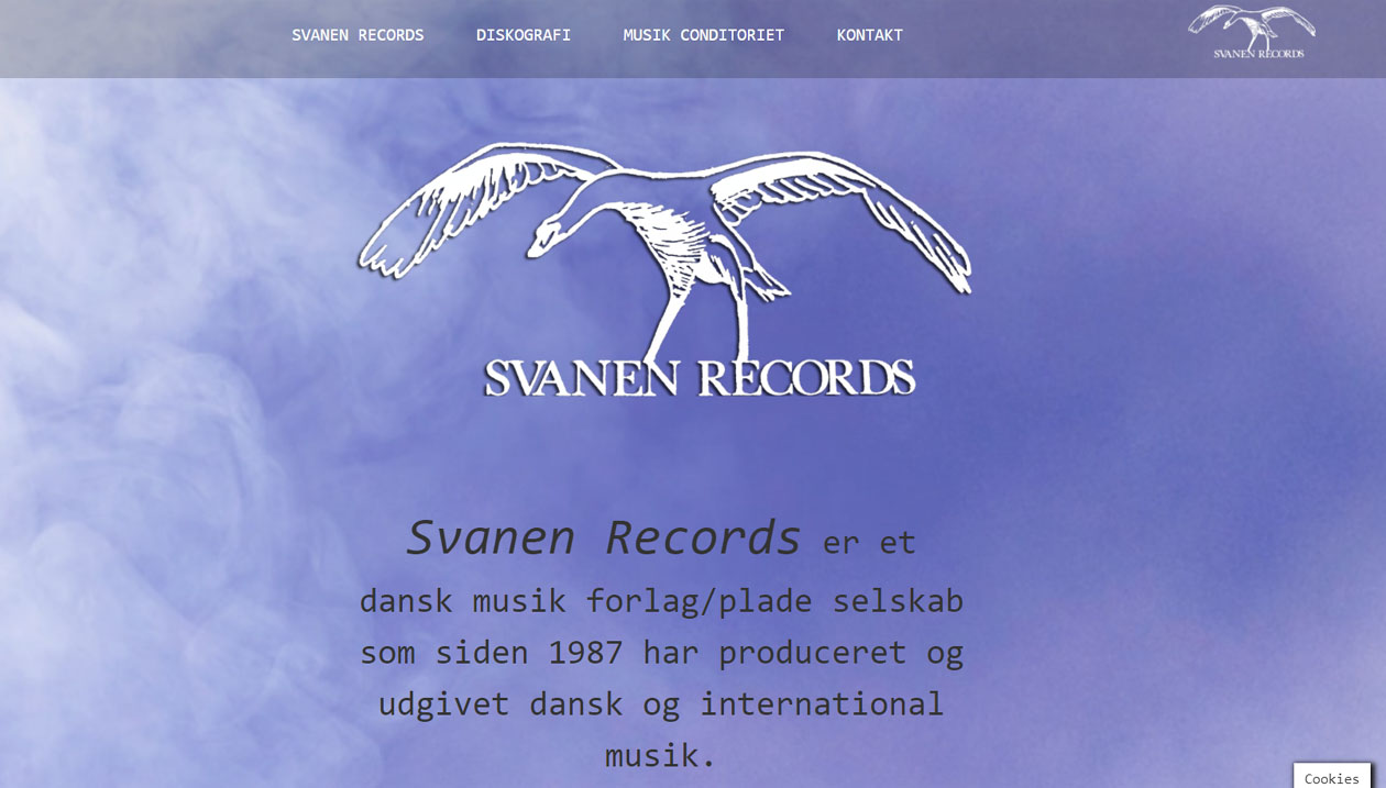 Svanen Records, Music label and record company, Denmark